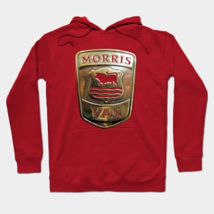 Vintage 1940s Morris van bonnet badge Hoodie